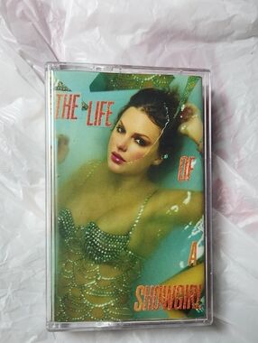 Taylor Swift The Life of a Showgirl Glitter Cassette Tape With Insert